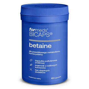 Bicaps Betaine 60 capsules Vorm