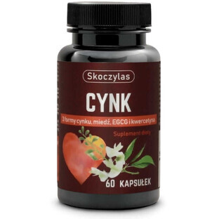 Skoczylas Zinc 3 forms, copper, EGCG and quercetin 60 capsules
