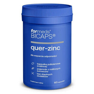 Bicaps Quer-Zinc (Quercétine Zinc Vitamine C) 60 capsules Formes