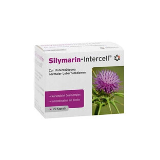 Silymarin-Intercell (supporto epatico) 120 capsule, Intercell