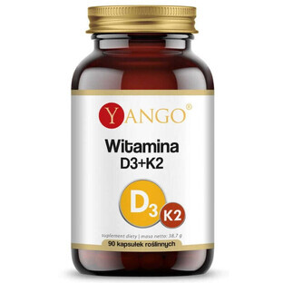 Vitamina D3+K2 90 capsule Yango