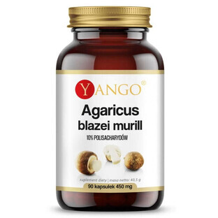 Agaricus - 10% extracto de polisacáridos - 90 cáps. YANGO