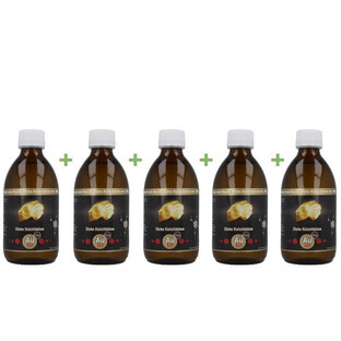 5x STRONG Oro nano colloidale non ionico Au 500 (50 ppm) 300 ml, Vitacolloids