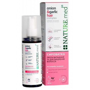 Onion and garlic hair tonic-serum complex 100ml Nature.Med