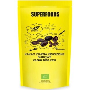Fèves de Cacao Crues Broyées Bio 250g SUPERFOODS Bio Planet