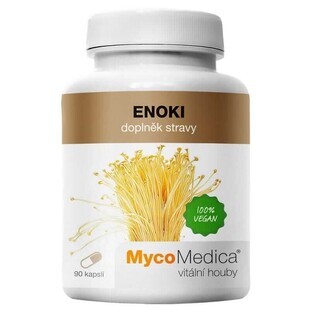 Enoki 30% polysaccharide 90 capsules MycoMedica