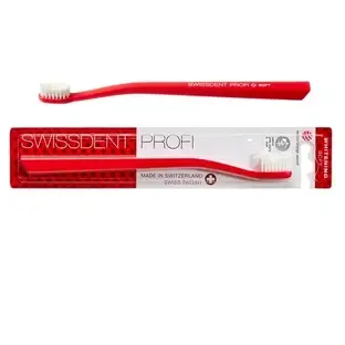 Rote Zahnbürste Soft Whitening, 1 Stück, Swissdent