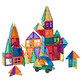 Construction set with magnetic pieces, +3 years, 110 pieces, Learn & Grow