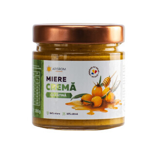 Creamed honey with catina, 280 g, Apisrom