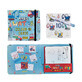Aquarelltafel-Set, Magic Water Cards Construction, ab 3 Jahren, Floss & Rock