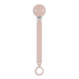 Silicone lanyard with clips for pacifier Wonder, Pink, Suavinex