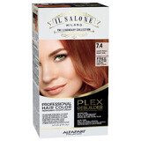 Permanent Hair Color Plex Rebuilder Il Salone, 7.4, Copper Blonde, Alfaparf
