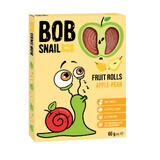 Natural apple and pear roll, 60 g, Bob Snail