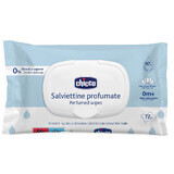 Wet napkins with 97% water, + 0 months, 72 pieces, Chicco