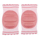 Knee pad with cushions, Salmon Pink, Sevibebe