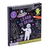 Kit de dibujo reutilizable espacial, 3 años+, Floss & Rock