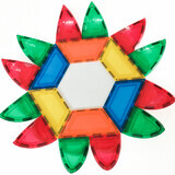 Set de constructie cu piese magnetice Dome Pack, +3 ani, 18 piese, Learn & Grow