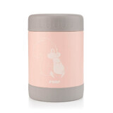 Thermal food can, stainless steel, vacuum-packed, pink, 300 ml, Reer