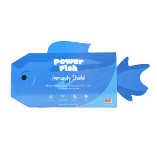 Immuniteitsschild voor jongens, 30 geleitjes, PowerFish