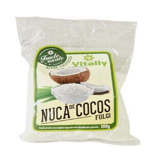 Kokosnussflocken, 100 g, Vitally