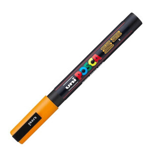 Acrylic marker PC-3M Fine, Orange 4, Posca