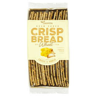 Krustenbrot mit Käse und Knoblauch