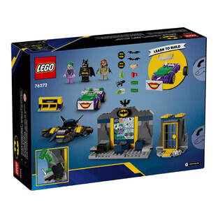 Batcaverna con Batman, Batgirl e Joker, 4+ anni, 76272, Lego Super Heroes