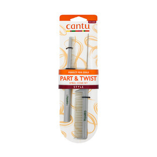 Set of 2 combs for hair styling, Cantu