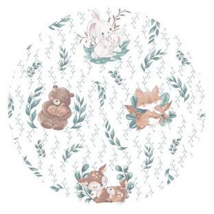 Drap de coton avec élastique pour lit d'enfant, 120x60 cm, Lulu Natural, MimiNu