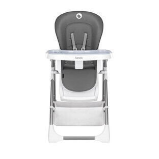 Adjustable dining chair Linn Plus, Grey, Lionelo