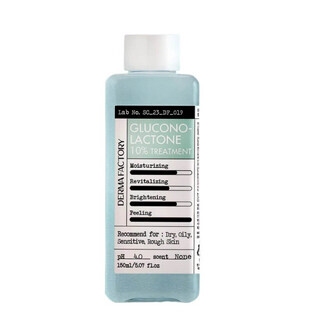 Trattamento viso con gluconolattone 10%, 150 ml, Derma Factory