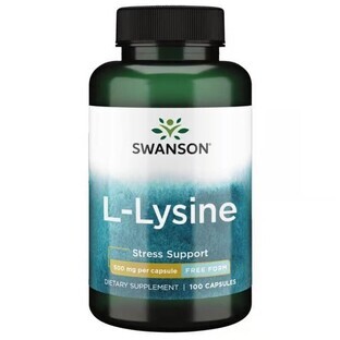 L-Lisina, 100 cápsulas, Swanson