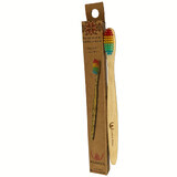Spazzolino in bambù per 15+ anni Soft Rainbow, 1 pezzo, Gingia