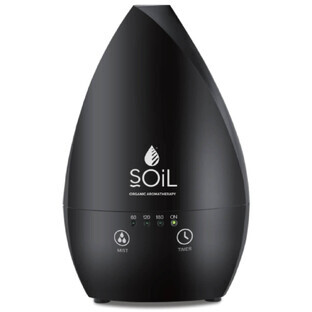 Ultrasonic diffuser for aromatherapy black, 1 piece, Soil