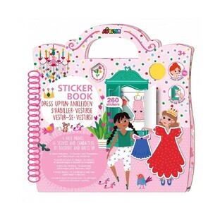 Activity Book mit wiederverwendbaren Aufklebern Mode und Design, +3 Jahre, Avenir