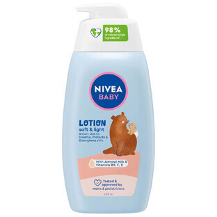 Lait corporel Soft&Light Baby, 500 ml, Nivea