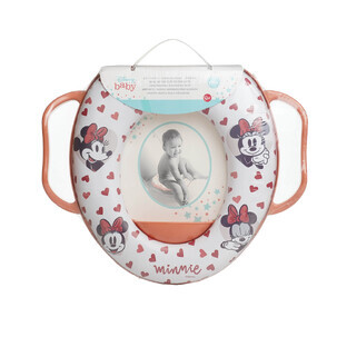 Disney Baby Minnie Baby Minnie riduttore da toilette con maniglie, +10 mesi, Stor