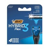 Reserve men's shaver Hybrid Flex3, 4 pcs, BIC