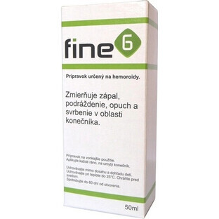 Fine6 1×50 ml d'huile pour hémorroïdes
