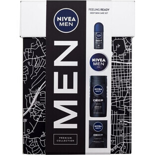 NIVEA MEN BOX LOTION DEEP LOTION 1×1 pcs, gift pack