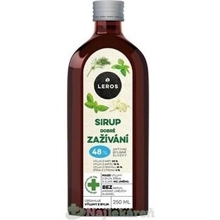 LEROS SIRUP GOOD DIGESTION 1×250 ml, sirop pentru susținerea digestiei