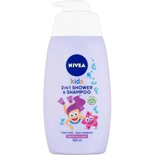 NIVEA Kids Kids Gel douche GIRL 500ml 1×500ml, gel douche