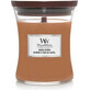 WoodWick Sandelholz Myrrhe Medium Kerze 1×275 g, Duftkerze