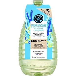 Yves Rocher Refill SG Seaweed & Seaweed Marine 1×600 ml, refill refill refill
