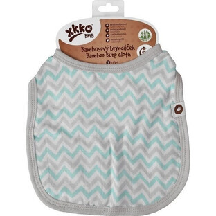 XKKO Bavaglino in bambù Scandinavian Baby Mint Mint Cross 1×1 pz.