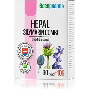 EDENPharma HEPAL 1×40 cps, Nahrungsergänzungsmittel