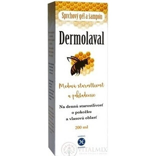 Dermolaval Gel douche et shampooing 1×200 ml, gel douche