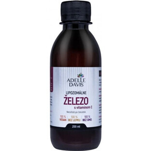 Fier lipozomal cu vitamina C 1×200 ml, supliment alimentar