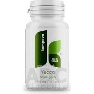 kompava Yucca Shidigera 450 mg 1×120 cps, supliment alimentar