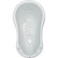 MALTEX Cădiță de baie cu dop Lama Minimal 84 cm - verde salvie 1×1 buc, cadă de baie